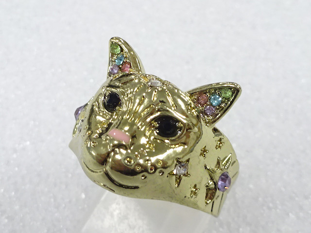 色石　指輪(14号)